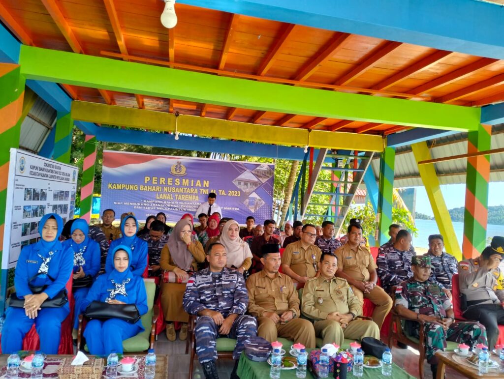 Peresmian Desa Belibak Sebagai Kampung Bahari Nusantara KBN Lanal